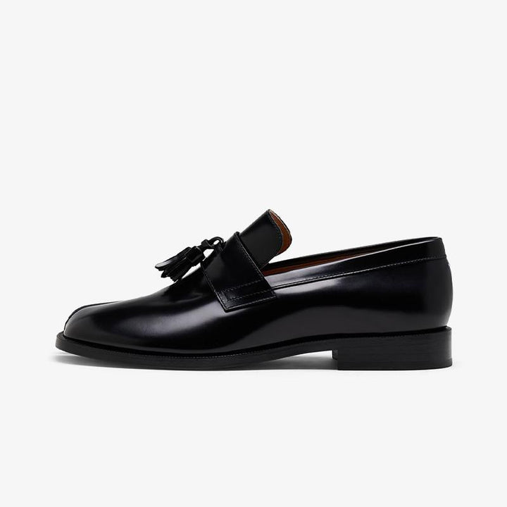 Patent Calfskin Black Loafers Unisex - Arno Conti Shoe