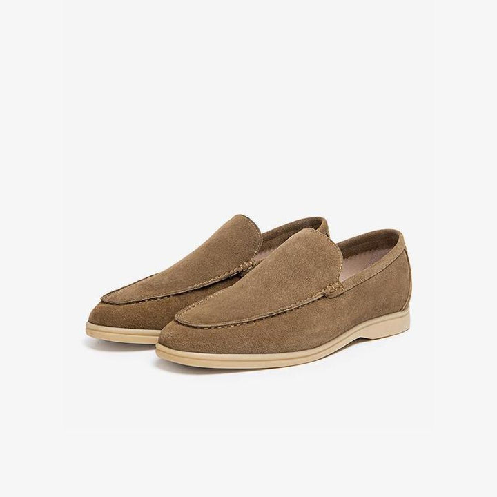 Men's Cowhide Slip-On Loafer Shoes - Arno Conti Shoe