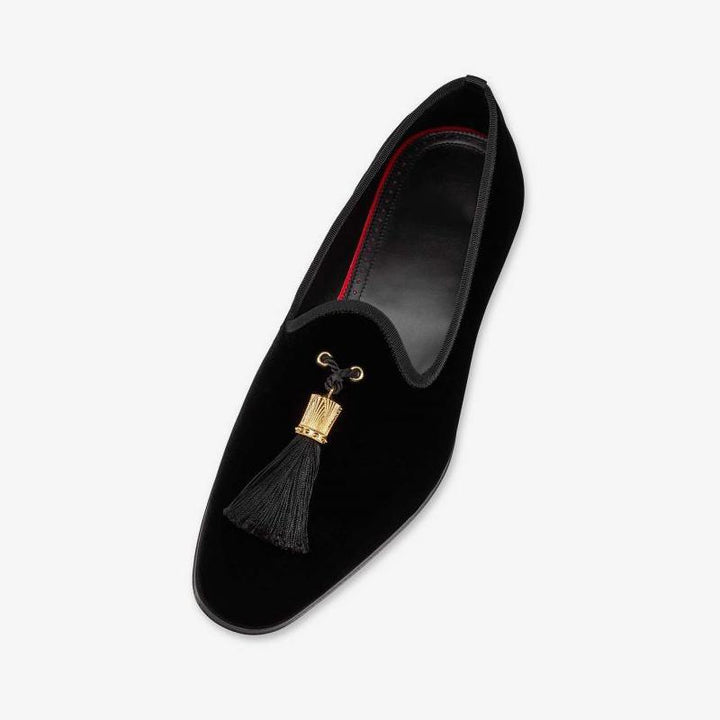Tassel Velvet Loafer Slip-on - ARNO CONTI