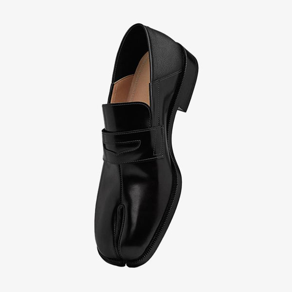 Calf Leather Split-Toe Slip-On Shoes Unisex - Arno Conti Shoe