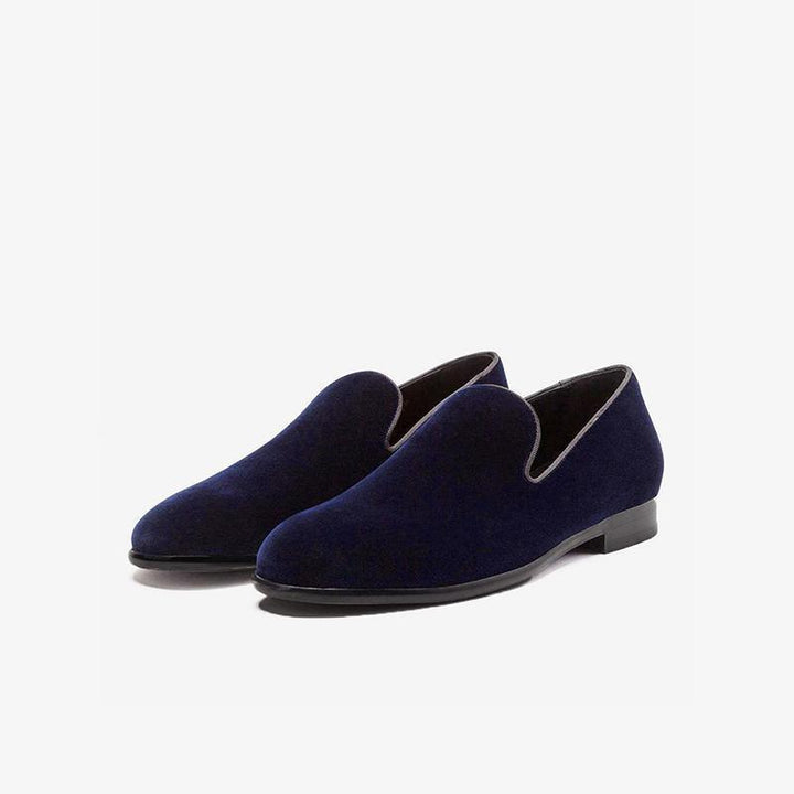 Velvet Slippers Loafers - Arno Conti Shoe