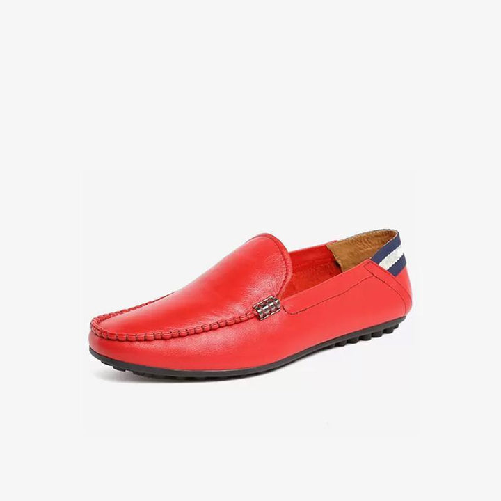 Cowhide Slip-On Round Toe Loafer - Arno Conti Shoe