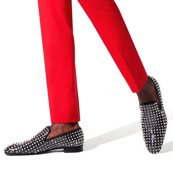 Rivets Slip-On Loafers - ARNO CONTI