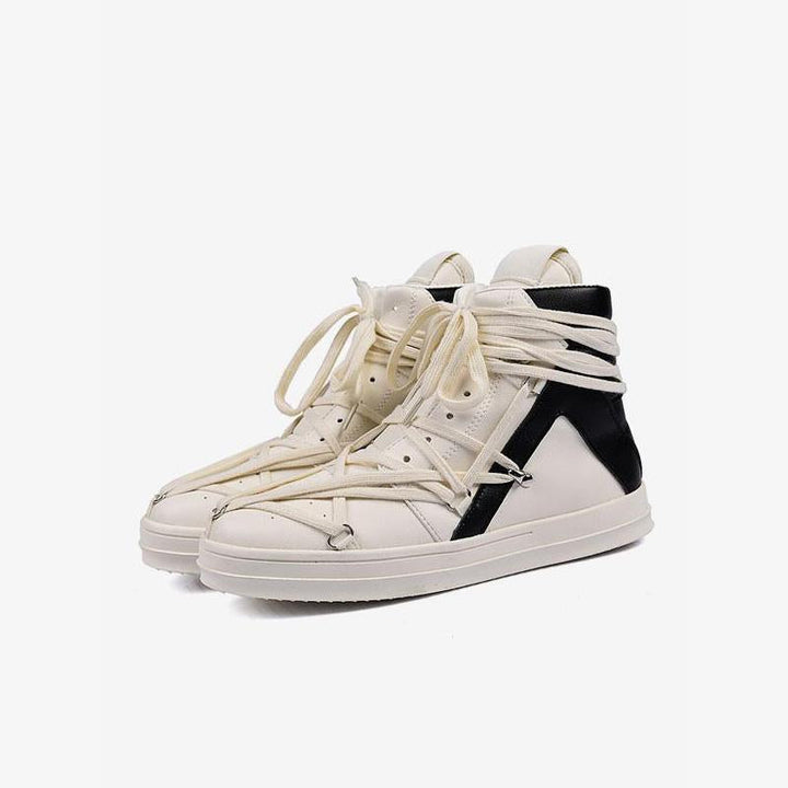 High top Geometric Sneakers Leather - ARNO CONTI
