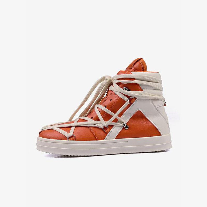 High top Geometric Sneakers Leather - ARNO CONTI