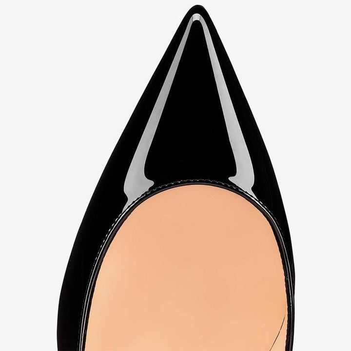 Patent Leather Pointed Pumps 80 mm Heel - ARNO CONTI