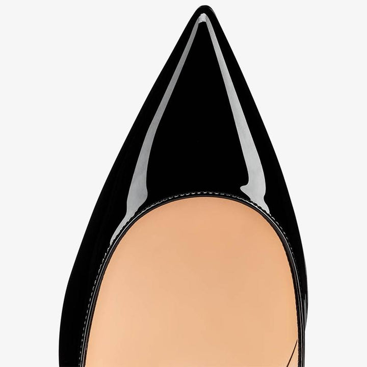 Patent Leather Pointed Pumps 60 mm Heel - ARNO CONTI