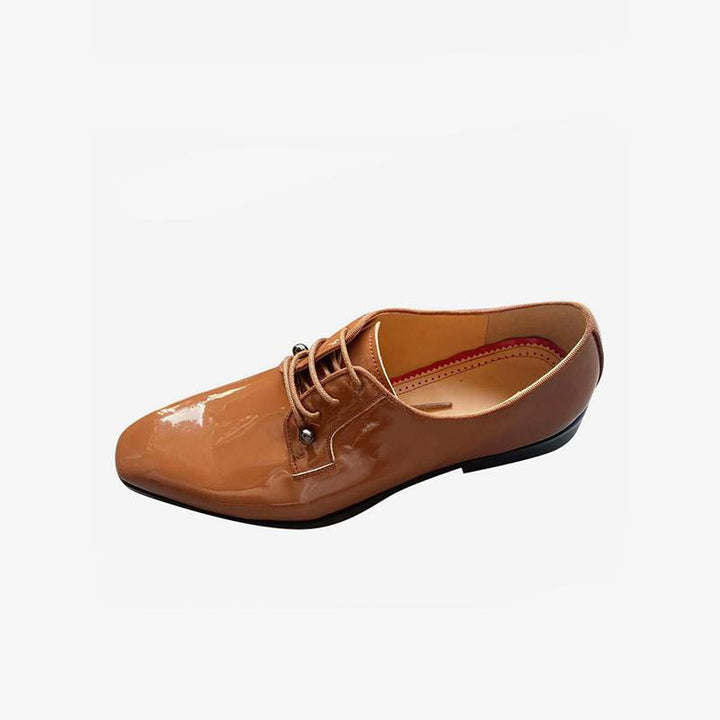 Slip-On Patent Leather Dress Shoes - ARNO CONTI