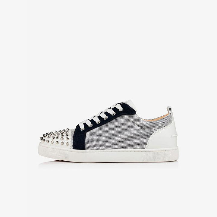 Studded Mesh Lace-Up Sneakers - ARNO CONTI