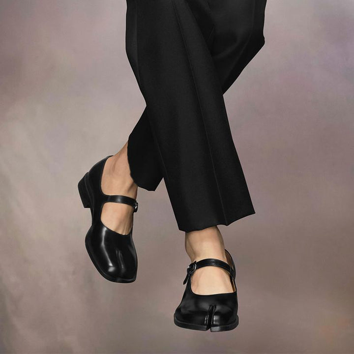 Adjustable Buckle Split-Toe Shoe - Arno Conti Shoe