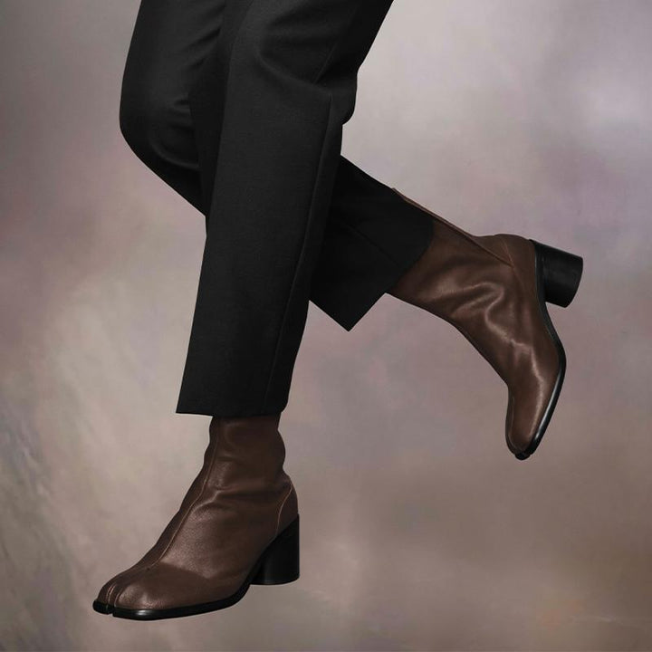 Split-Toe Ankle Boots - Arno Conti Shoe