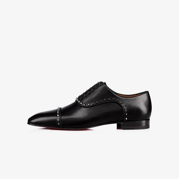 Studded Leather Dress Shoes - ARNO CONTI
