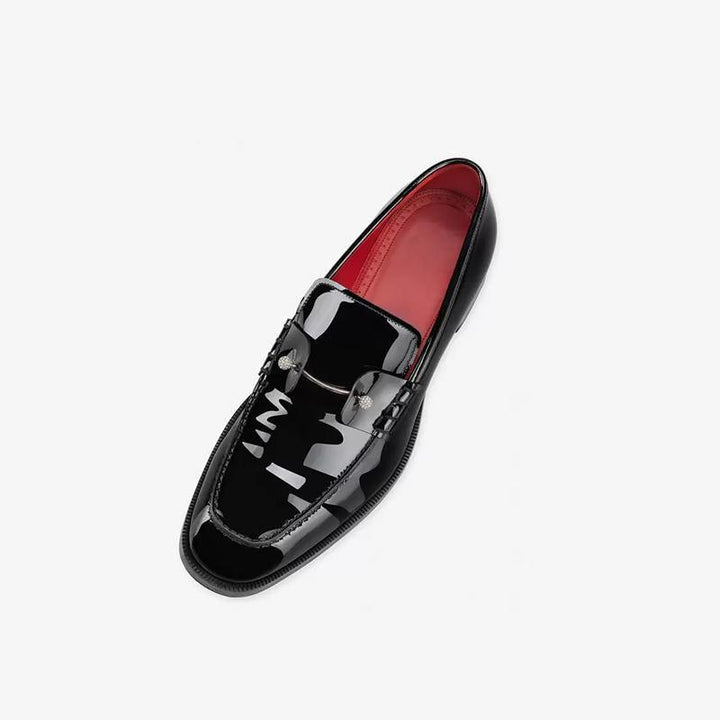 Sleek Patent Leather Loafers - ARNO CONTI