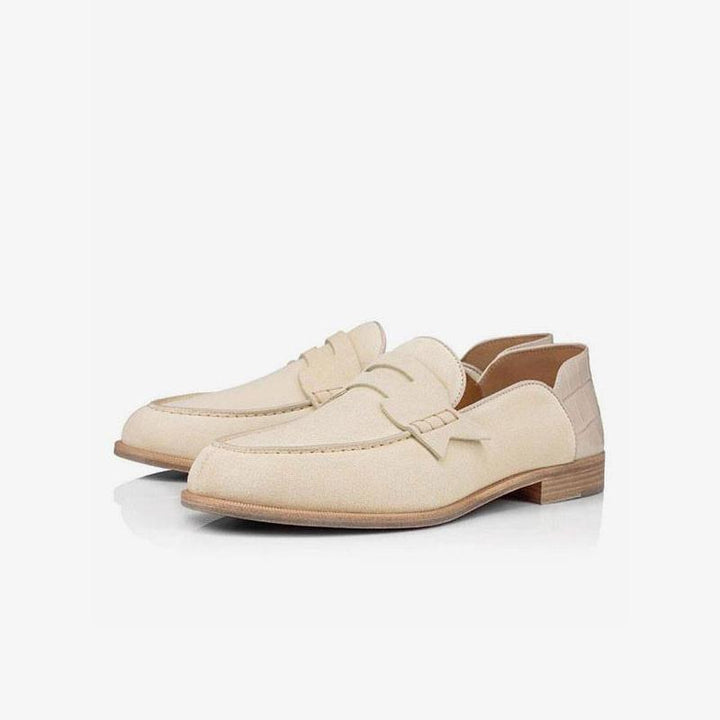 Penny Leather Loafers - ARNO CONTI