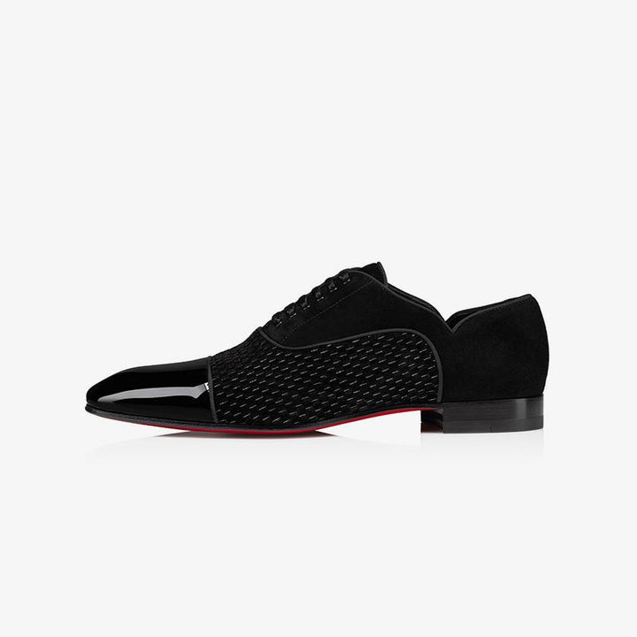 Black Velvet Patent Leather - ARNO CONTI