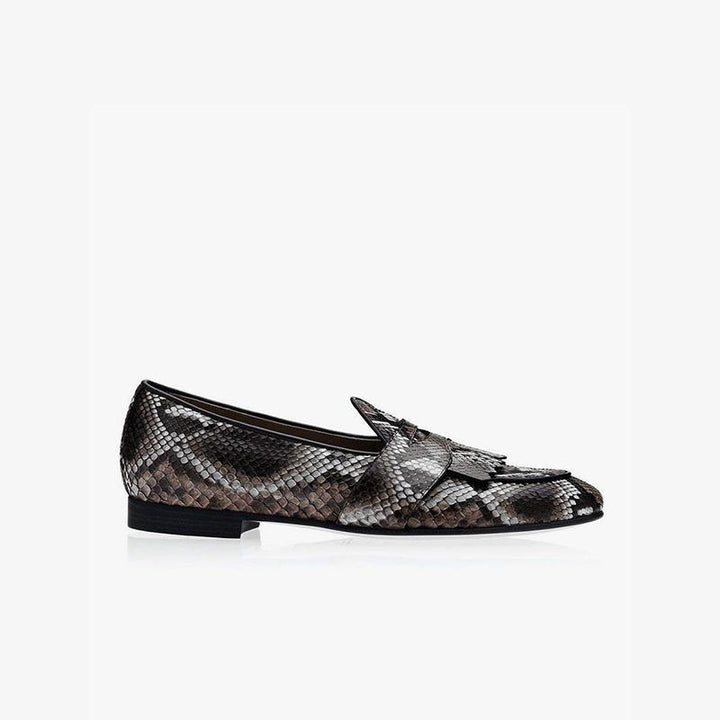 Refined Leather Penny Loafers - Arno Conti Shoe