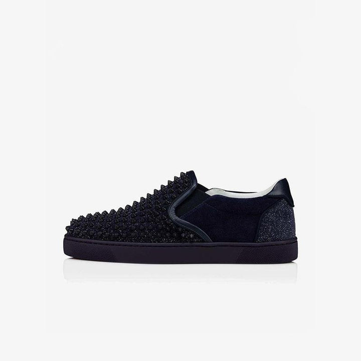 Sophisticated Studded Slip-On Sneakers - ARNO CONTI