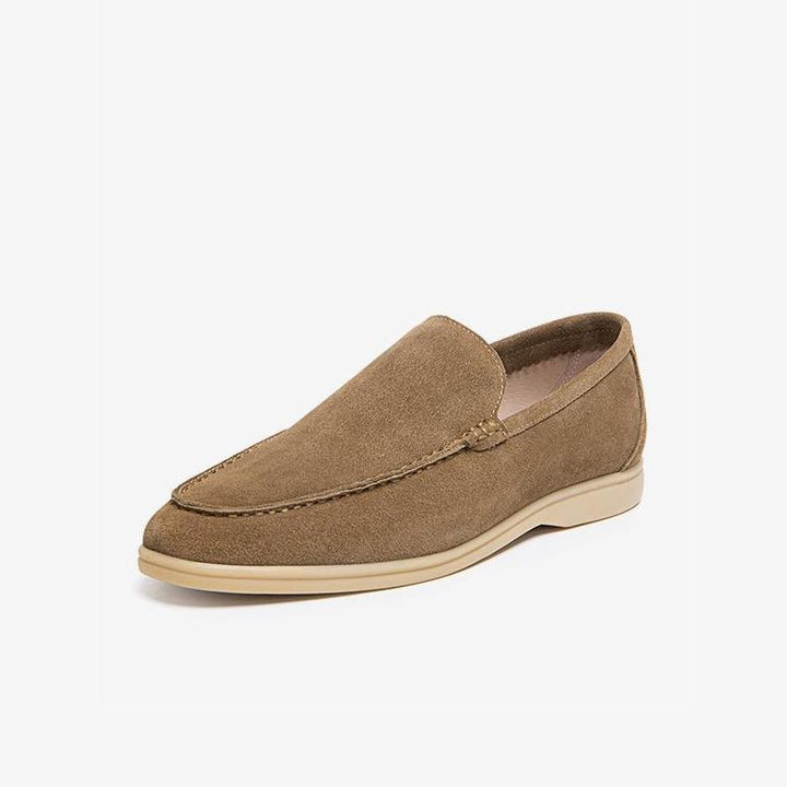 Men's Cowhide Slip-On Loafer Shoes - Arno Conti Shoe