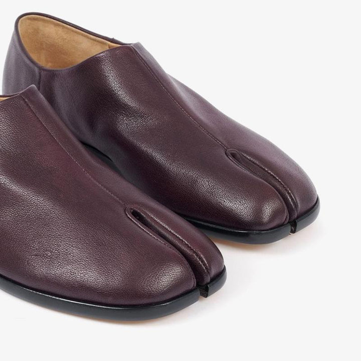 Bordeaux Grained Leather Shoes - Arno Conti Shoe