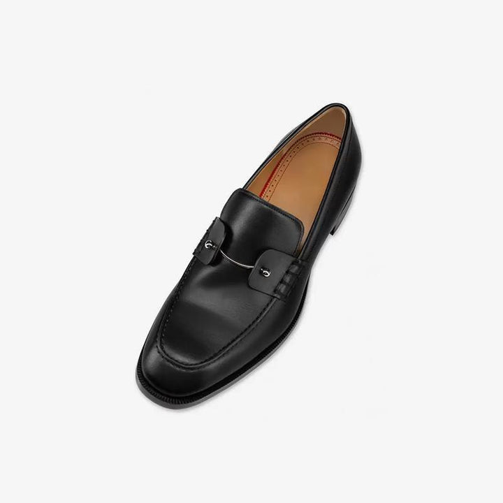 Men's Slip-On Loafers with Buckle - ARNO CONTI