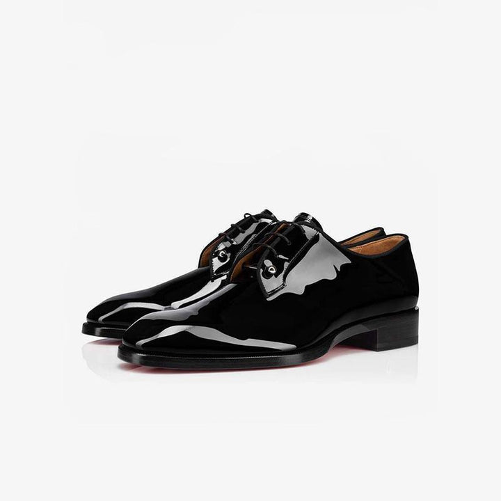 Slip-On Patent Leather Dress Shoes - ARNO CONTI