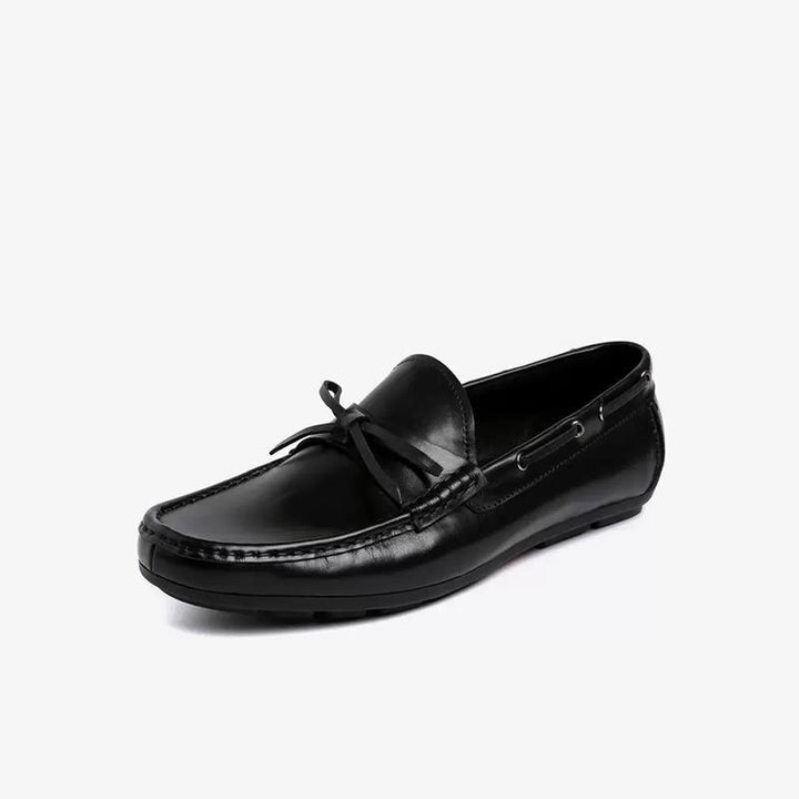Classic Leather Driving Loafers - Arno Conti Shoe