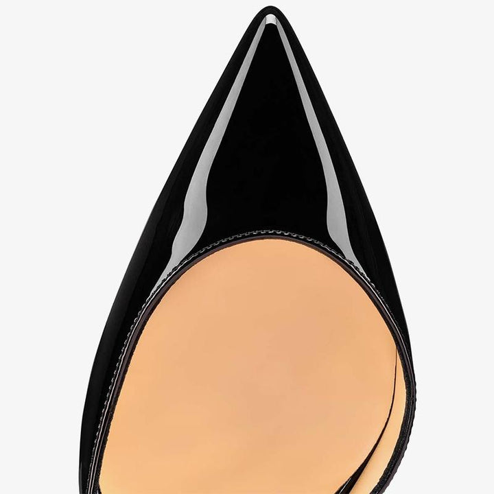 Black Patent Leather Pointy Pumps - ARNO CONTI