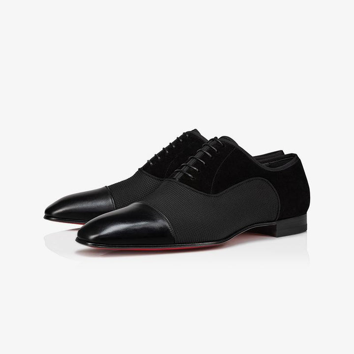 Black Suede Leather Shoes - ARNO CONTI