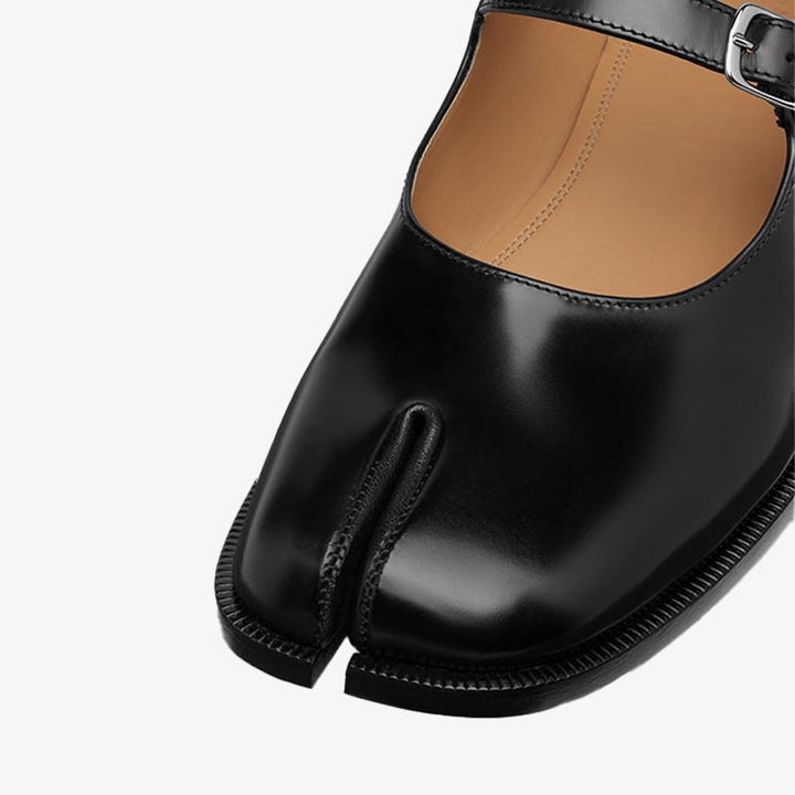 Adjustable Buckle Split-Toe Shoe - Arno Conti Shoe