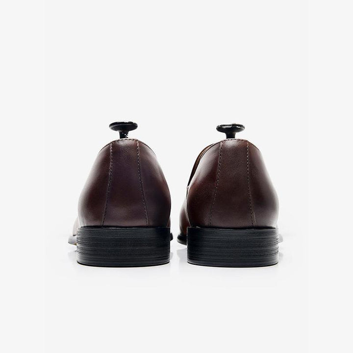 Cowhide Slip-On Loafer Shoes - Arno Conti Shoe