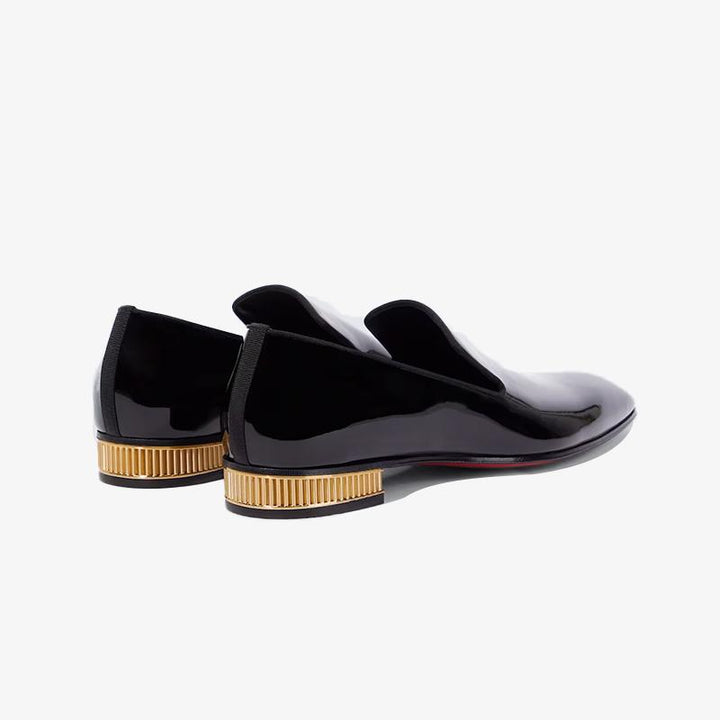 Patent Loafers Plain Leather Slip-On Flat - ARNO CONTI