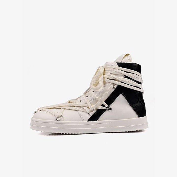 High top Geometric Sneakers Leather - ARNO CONTI