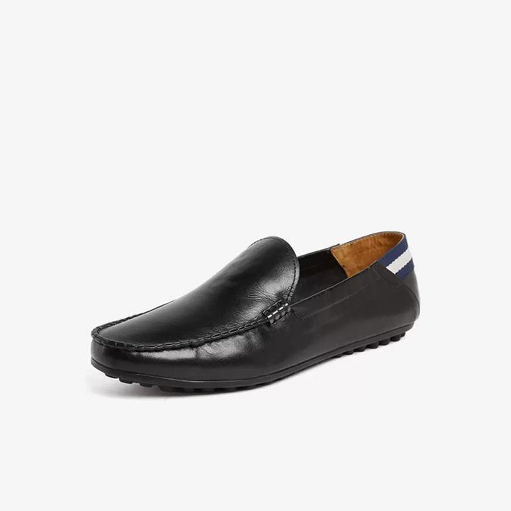 Cowhide Slip-On Round Toe Loafer - Arno Conti Shoe