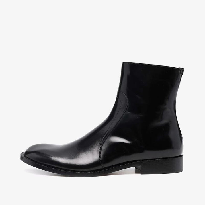 Classic Leather Ankle Boots - Arno Conti Shoe