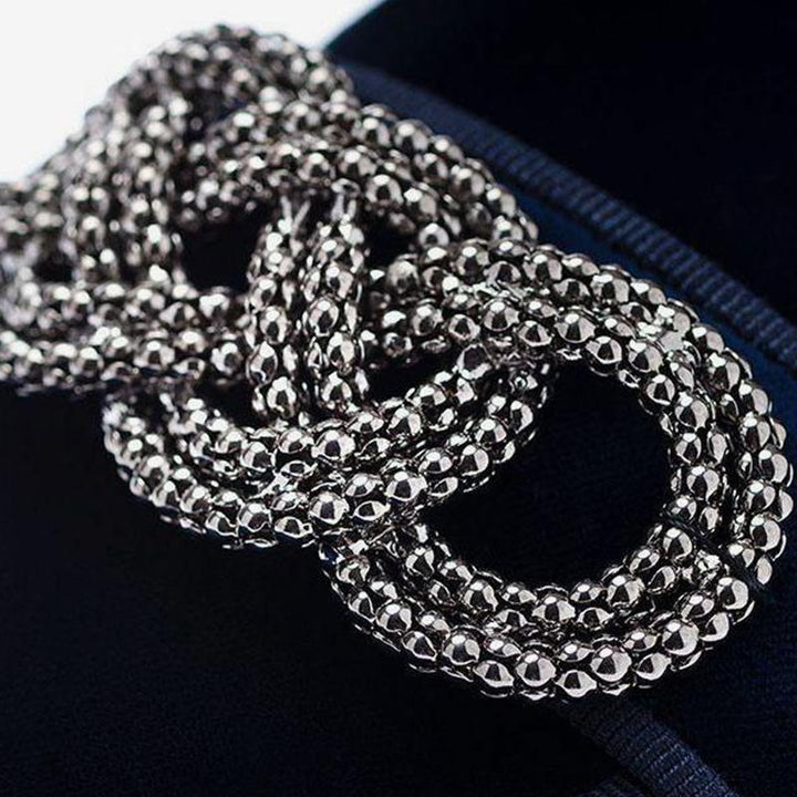 Men's Fashion Loafer Shoes with Chains - Arno Conti Shoe