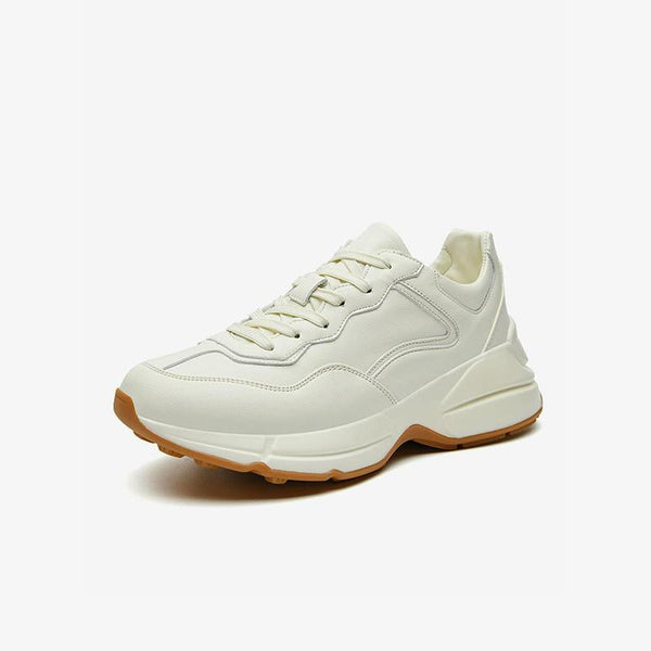 Sports Sneakers White Calf Leather - ARNO CONTI
