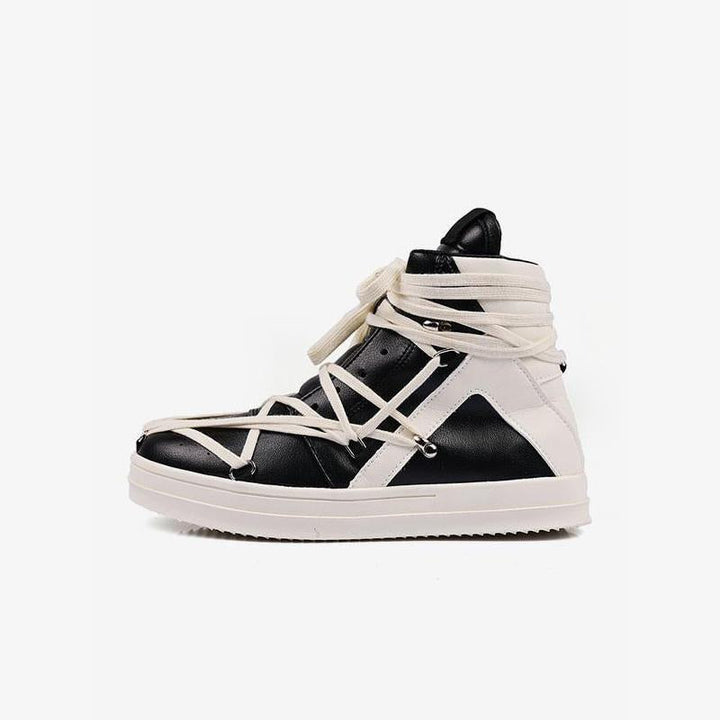 High top Geometric Sneakers Leather - ARNO CONTI