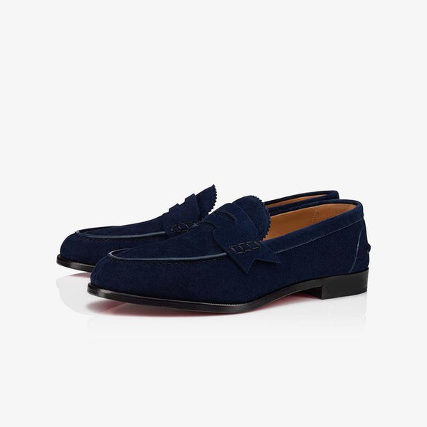 Strap Slip-On Loafer Suede Leather Penny - ARNO CONTI