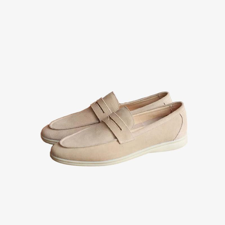 Micro Suede Slip On Upper Loafer - Arno Conti Shoe
