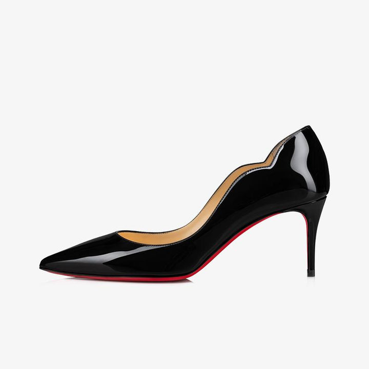 Patent Leather Pointed Toe Pump - ARNO CONTI