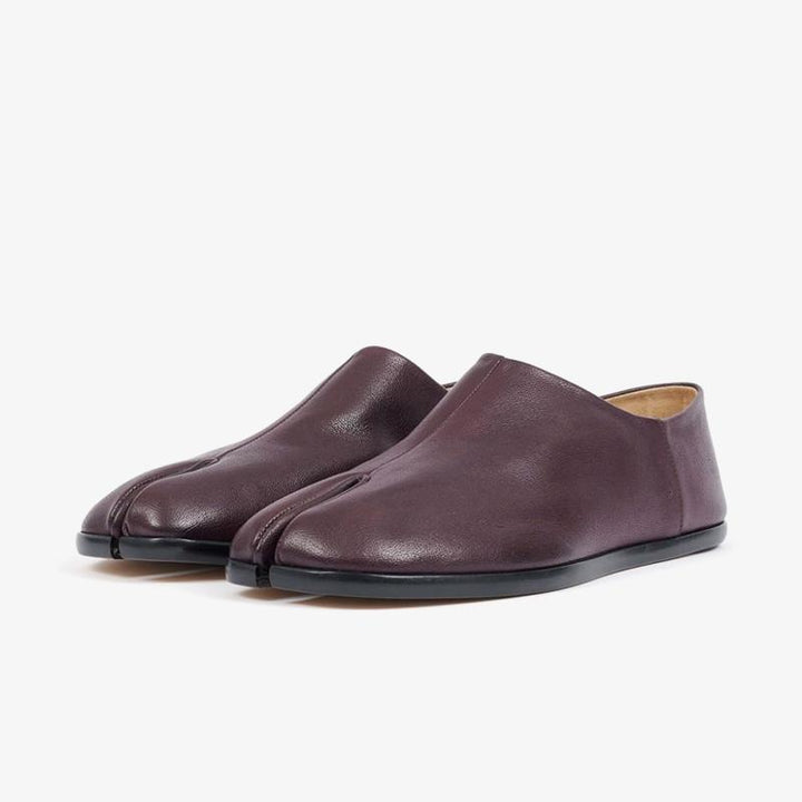 Bordeaux Grained Leather Shoes - Arno Conti Shoe