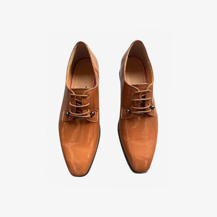 Slip-On Patent Leather Dress Shoes - ARNO CONTI