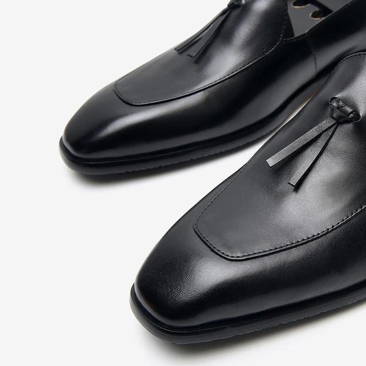 Cowhide Slip-On Loafer Shoes - Arno Conti Shoe