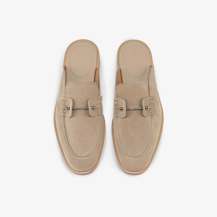 Casual Suede Collar Pin Loafters - ARNO CONTI