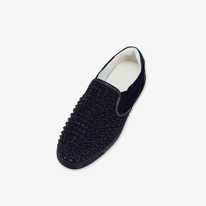 Sophisticated Studded Slip-On Sneakers - ARNO CONTI