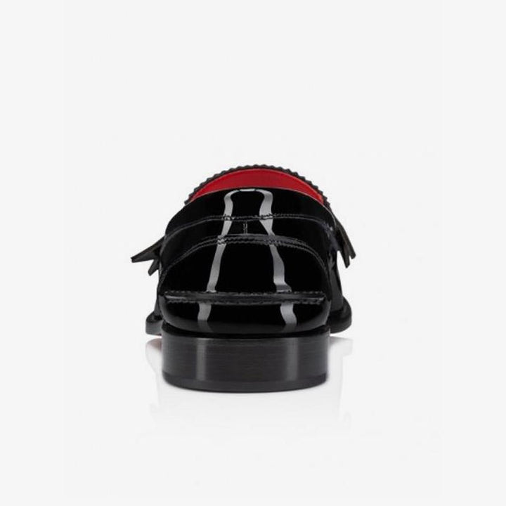 Sleek Patent Leather Penny Loafers - ARNO CONTI