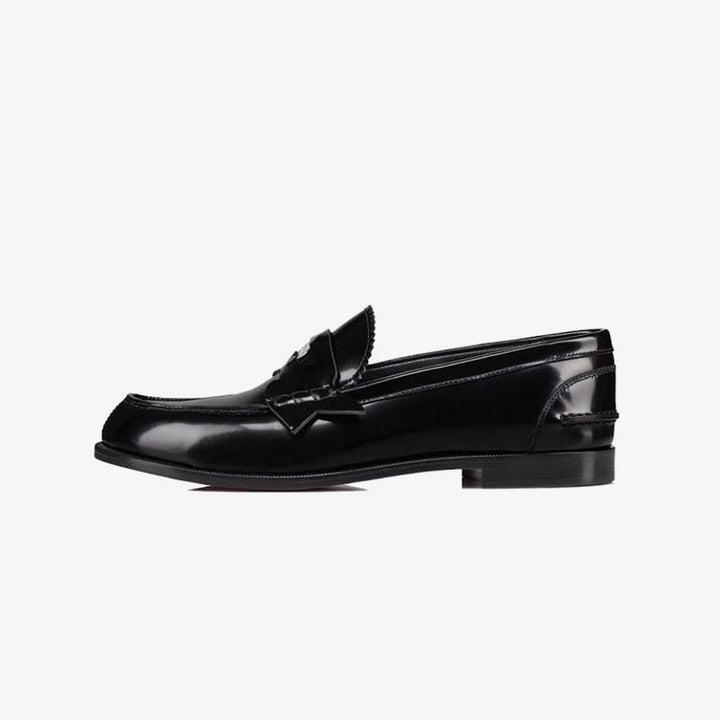 Penny Round Toe Flat Loafer - ARNO CONTI