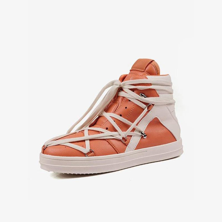 High top Geometric Sneakers Leather - ARNO CONTI