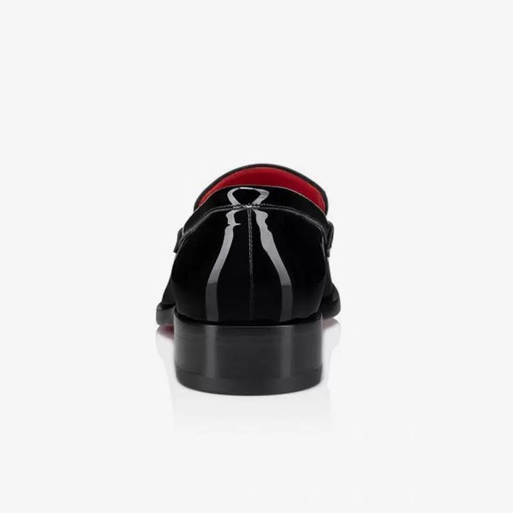 Sleek Patent Leather Loafers - ARNO CONTI