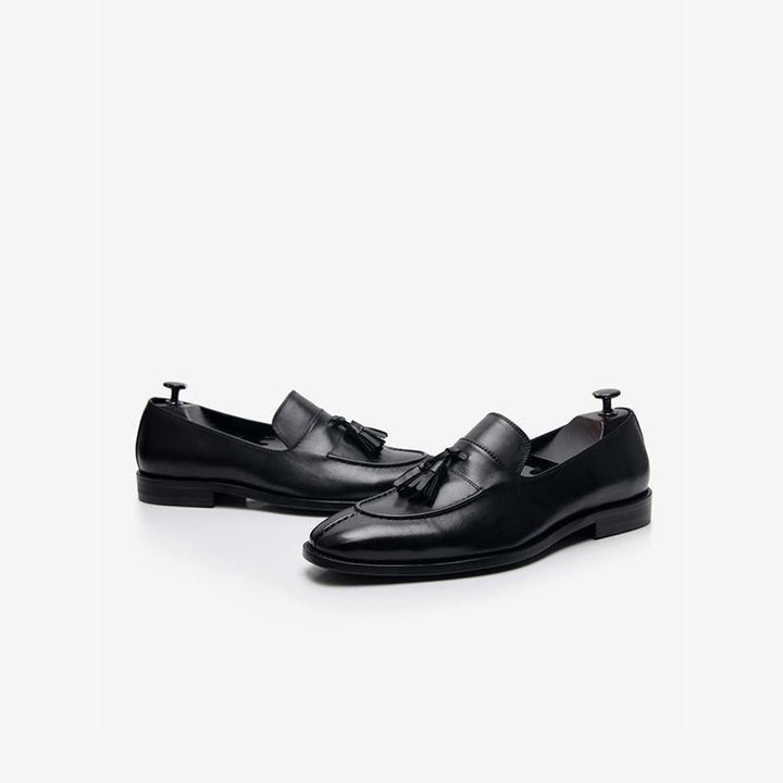 Mens Loafer Cowhide Tassel - Arno Conti Shoe